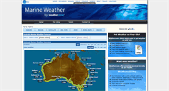 Desktop Screenshot of marineweather.net.au